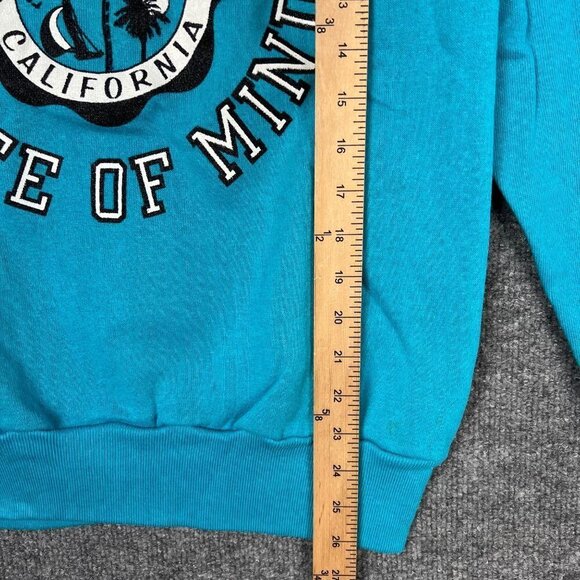 Vintage 80's San Diego Crewneck Sweatshirt Spell out Beach Women size S - Picture 5 of 7